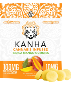 KANHA Cannabis Infused Indica Mango Gummies uk